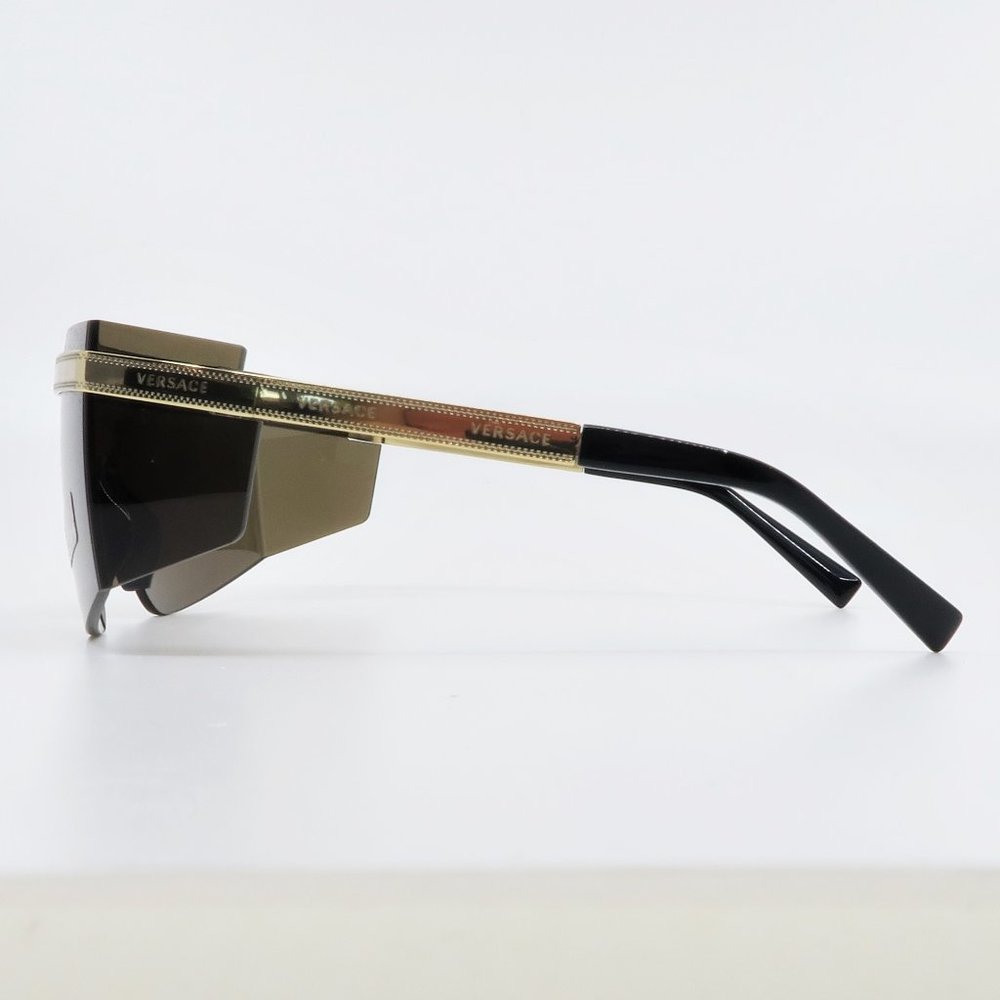 VERSACE MOD 2208 1002/3G Unisex Shield Rimless - Picture 4 of 8